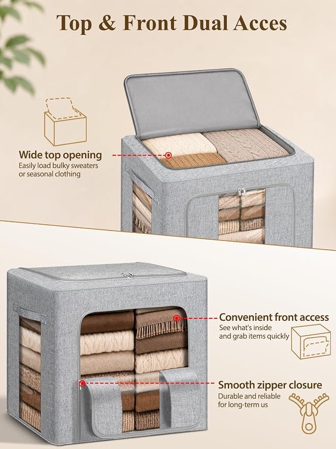 punemi 50L Cashmere Sweater Storage Bag - Image 6