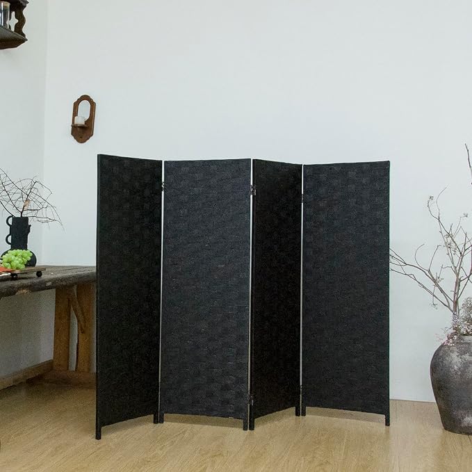 4 Panel Short Room Divider Screen - Image 4