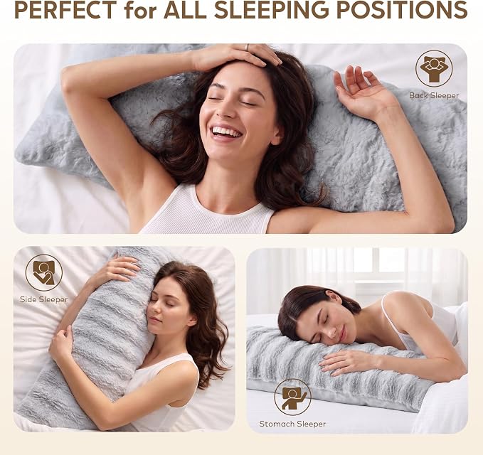 DOWNCOOL Premium Large Body Pillow Insert - Image 6