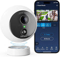 ULTICAM Dot 2K QHD Wireless Smart Security Camera, 170° Wide Angle, AI Human Detection, 2 Way Audio, Night Vision, Free 7 Day Cloud Storage, Indoor/Outdoor, 2.4Ghz Only