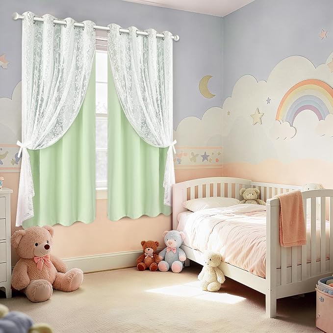 Yinhua Double Layer Blackout Curtains - Image 7
