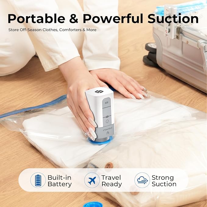 ETENWOLF 10 Jumbo Vacuum Storage Bags - Image 5