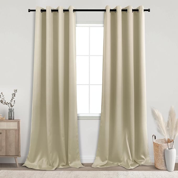 KOUFALL 108 Inch Curtains Long, 2 Panels Set - Image 3