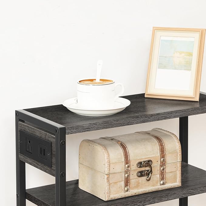 HOOBRO Small Narrow Side Table - Image 8