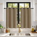 Deconovo Blackout Curtains for Bedroom and Living Room 54 Inches Long | Black by Unknown