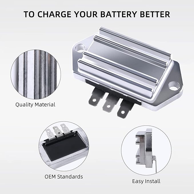 Voltage Regulator Rectifier Replaces for Kohler 8-25 HP Engine,Fit Part Number 41 403 09,41 403 10-S,25 403 03-S,41 403 04,41 403 05,41 403 06,41 403 08