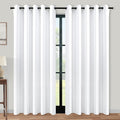 KOUFALL 90 Inch Curtains for Living Room, Extra Wide 72 in Width 72x90 Grommet by KOUFALL