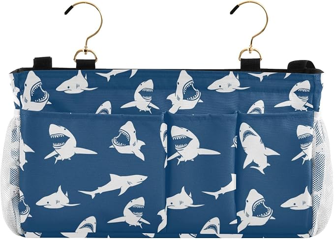 Sharks tag8 Bedside Caddy Storage Bag Bedside Organizer - Image 2