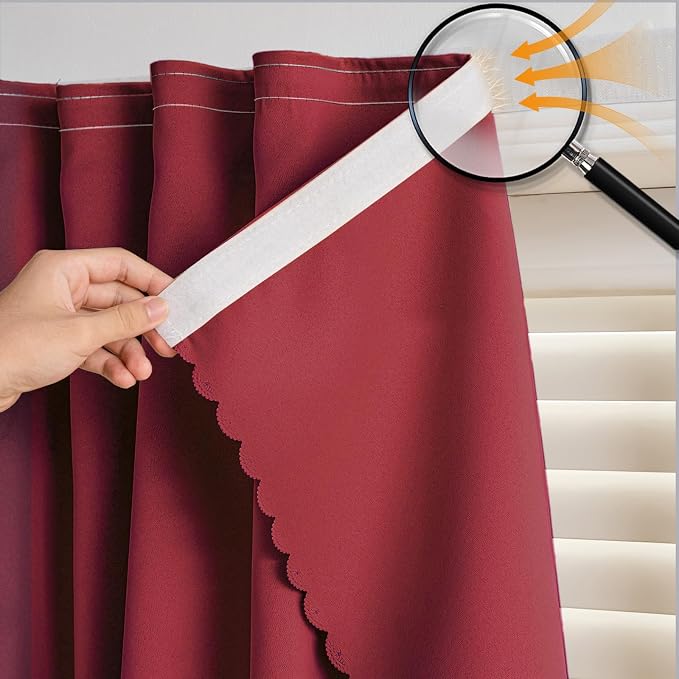 Self Sdhesive Curtains for Windows by gonnrly