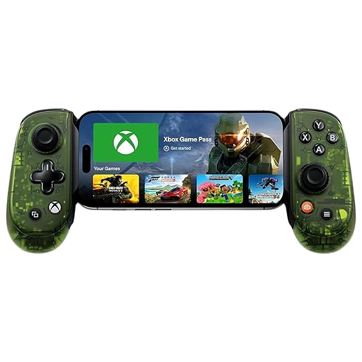 Backbone Pro Mobile Gaming Controller Xbox Edition – Phone Controller for iPhone 15/16/17 Series & Android, USB-C & Bluetooth, Play Anywhere on Any Screen, With 1-Month Xbox Game Pass Ultimate Access