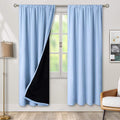 BGment Light Blue 100% Blackout Curtains by BGment