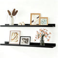 Black Floating Shelves for Wall Decor, 30 in Shelf by Unknown