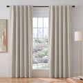 PONY DANCE Rod Pocket and Back Tab Blackout Curtains by PONYDANCE