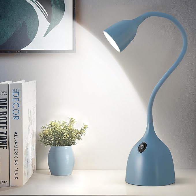 EJIAXIN Gooseneck Desk Lamp 360 LED Flexible Reading Light by WelcometoEJIAXIN
