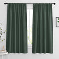 RYB HOME Blackout Curtains for Bedroom Living Room Nursery 63 inches Long | by RYBHOME