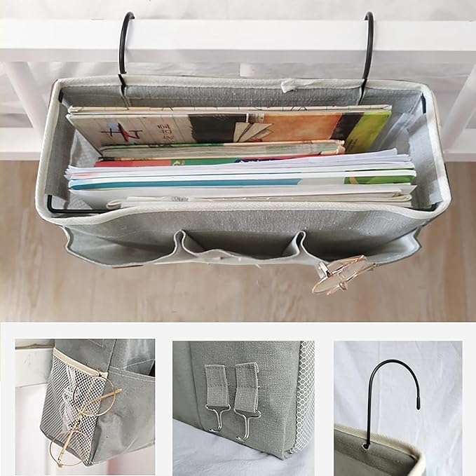 Bedside Caddy/Hanging basket Storage Organizer Bag - Image 4