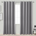 KOUFALL Extra Wide Thermal Soundproof Curtains, 72 x 84 Inch Long Black Out by KOUFALL