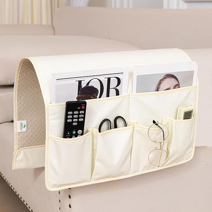 HAOMAIJIA Sofa Armrest Organizer, Remote Control Holder by HAOMAIJIA