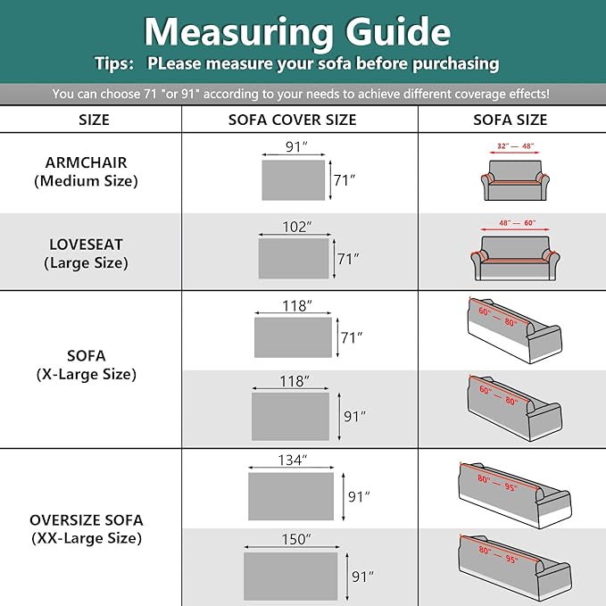 MYSKY HOME Chocolate Geometrical Sofa Covers, Couch Cover for 2 Cushion Couch, Sectional Couch Cover Living Room Sofa Throws Sofa Slipcovers for Pets, & Kids (X-Large, 71" x 118", Chocolate)