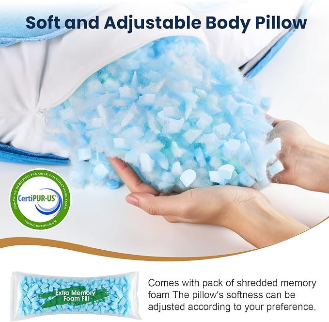TranquilRelax C Shaped Body Pillow - Image 5