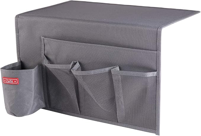 Zafit 5 Pockets Bedside Caddy, Bedside Storage Organizer - Image 3