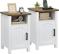 Decofy Farmhouse Nightstand by Decofy