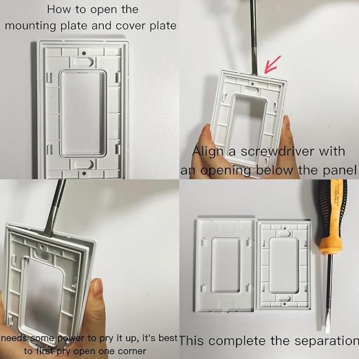 RAYZEEK Motion Sensor Light Switch,Need Ground Wire,Occupancy Sensor Switch, PIR Motion Activated Switch for Indoor,PC Fireproof, UL Certified