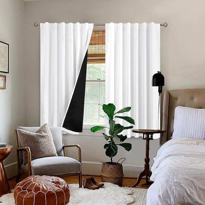 BGment 100% Blackout Curtains 54 Inches Long - Image 9