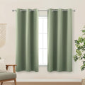 KOUFALL Short Curtains for Kitchen Window Over Sink by KOUFALL