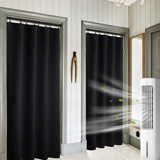 RYB HOME Blackout Curtains for Bedroom Living Dining Room 102 inches Long | - Image 5