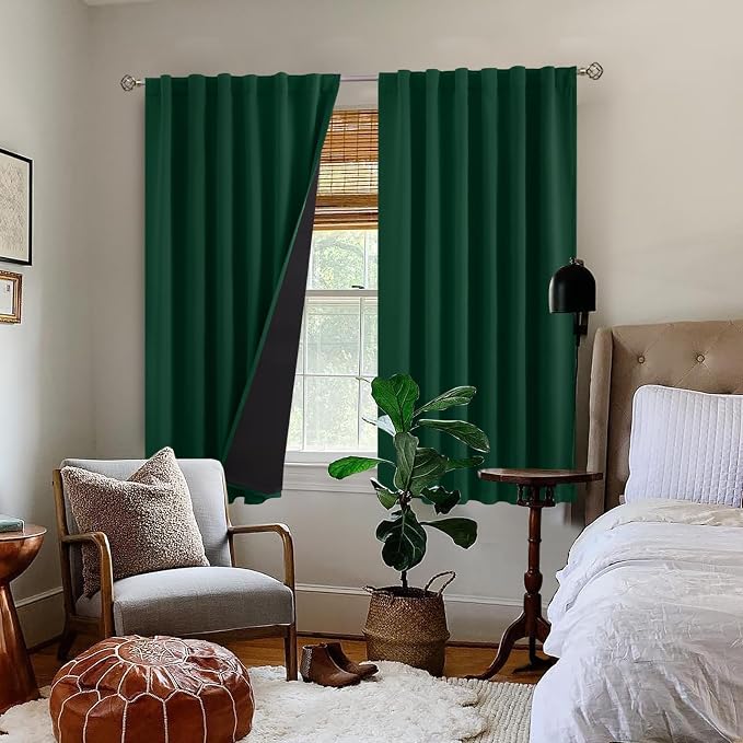 BGment Thermal Insulated Curtains 54 Inches Long - Image 9