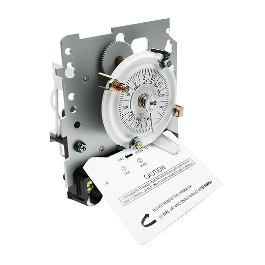 T101M Mechanical Time Switch,24-Hour 120 V Mechanical Time Switch,SPST, Mechanism Only