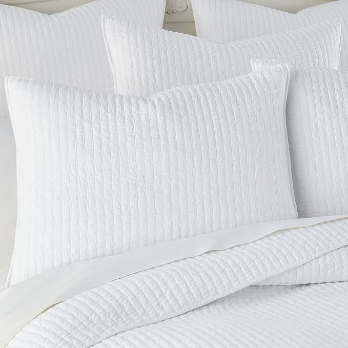 Levtex Home Cross Stitch Reversible Full Bedspread Set - Image 6