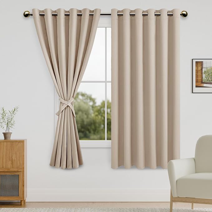DWCN Blackout Curtains for Bedroom by DWCN
