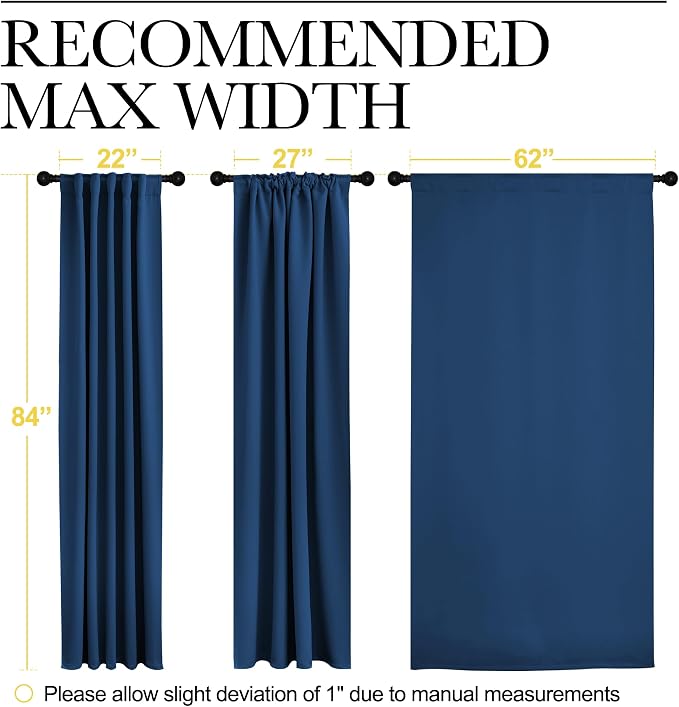 NICETOWN Blackout Curtain Panel - Image 7