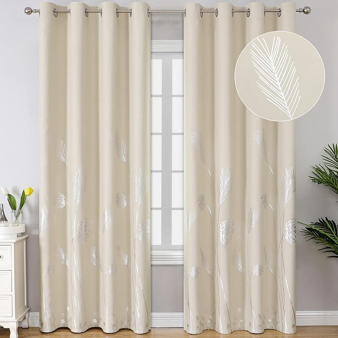 Blackout Curtains 2 Panels Set by ESTELARTEXTILER