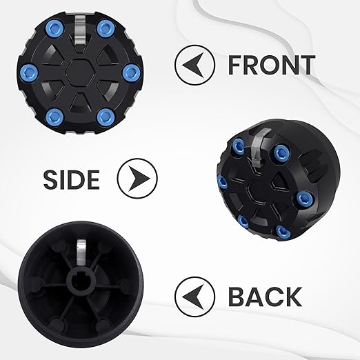 2nd Gen Tacoma Accessories AC Knob Upgrade - 2005,2006,2007,2008,2009,2010,2011,2012,2013,2014,2015 Tacoma Climate Control Dial Mods Set - 2nd Gen Tacoma Mods - for Toyota Interior Replacement Kit