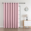CUCRAF Custom Light Pink Blackout Curtains 1 Panel Set, Thermal Insulated by CUCRAF
