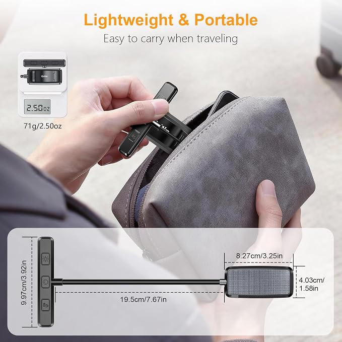 Gritin 2 Pack 19 LED Rechargeable Book Light - Image 8