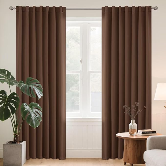 Joydeco Blackout Curtains 96 Inches Long by JOYDECO