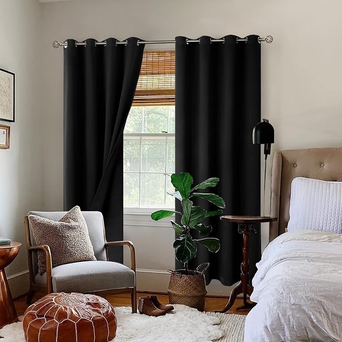 BGment Thermal Insulated 100% Blackout Curtains - Image 2