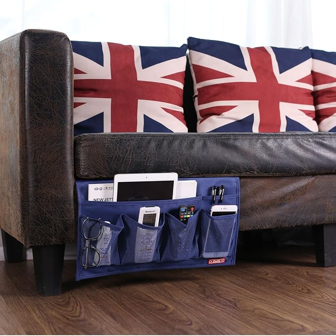 Zafit 6 Pockets Bedside Storage Organizer, Table cabinet Storage Organizer - Image 7