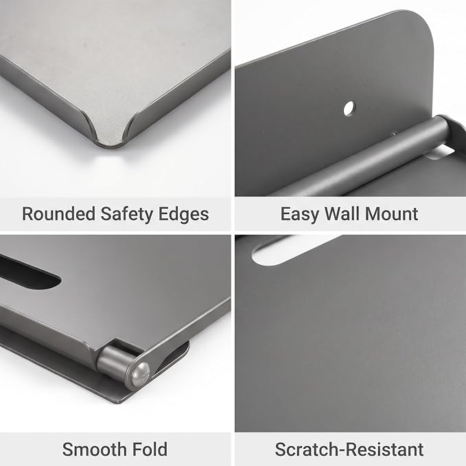 Foldable Wall Shelf, Space Saving Tray - Image 8