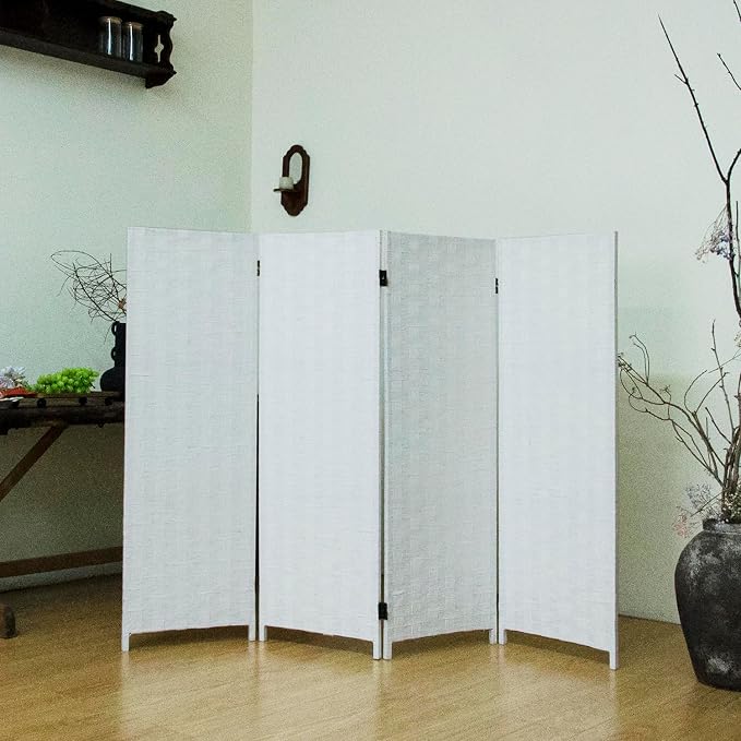 4 Panel Short Room Divider Screen - Image 3