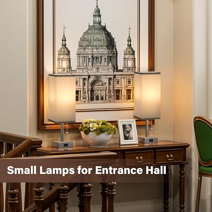 Bedside Lamp for Bedroom Set of 2 - Image 7
