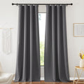 NICETOWN Grey Blackout Curtains 108 inches Long by NICETOWN