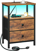 Night Stand, LED Nightstand by LOAKEKEL
