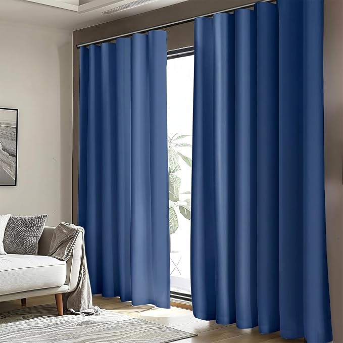 Room Divider Blackout Curtain Track Curtains Wall Dividers Panels Screen - Image 3