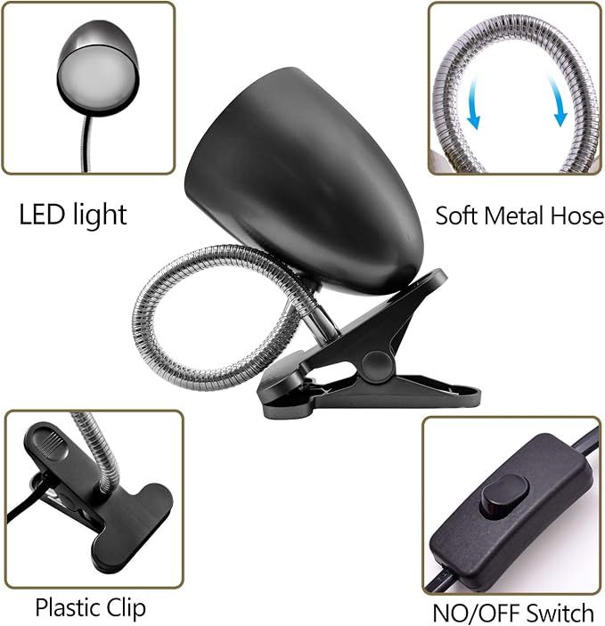 E ENERGETIC LIGHTING Clip on Light - Image 4