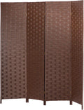 FDW 4-Panel Folding Room Divider | 6ft, Living Room by FDW